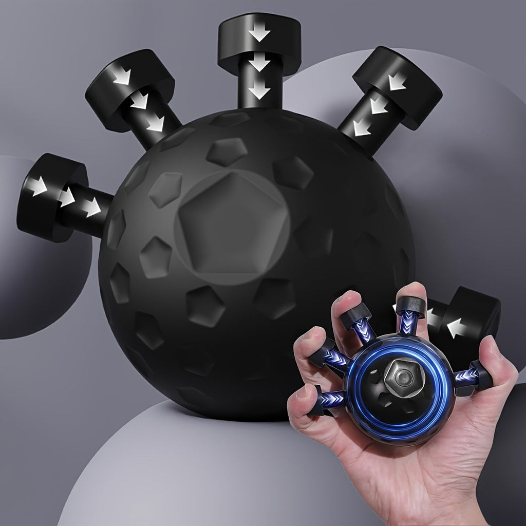 1pcsFinger Grip Strengthener, 2025 Upgraded Hand and Finger Exerciser, Silicone Grip Trainer for Muscle Building, Forearm Strength