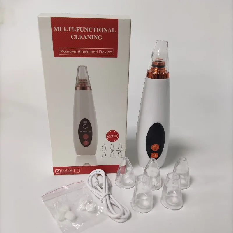Pore Cleaner Charging Display Model Blackhead Suction Device Pimple Blackhead Export Facial Cleanser Home Face