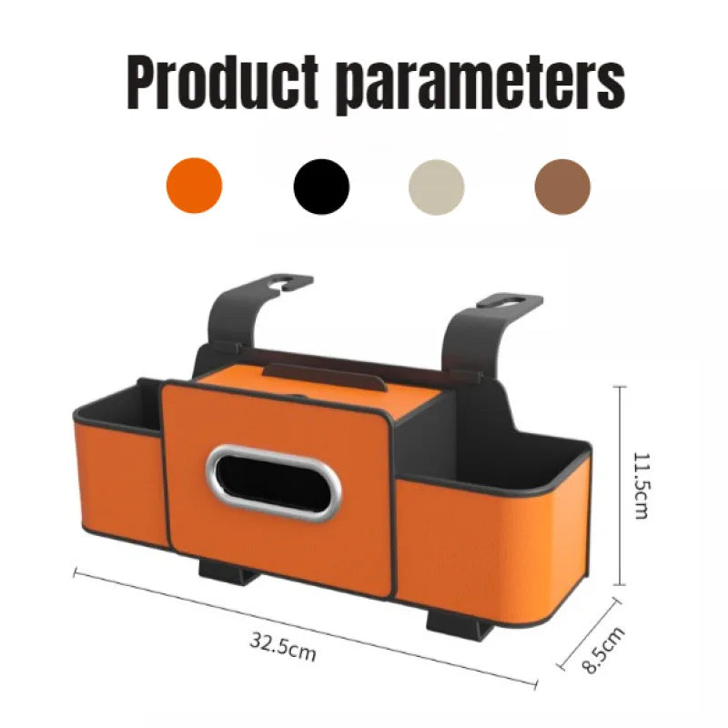 Hanging Seat Hook Cup Holder Storage Bag Universal Car Seat Back Organizer Multi-Function Hanging