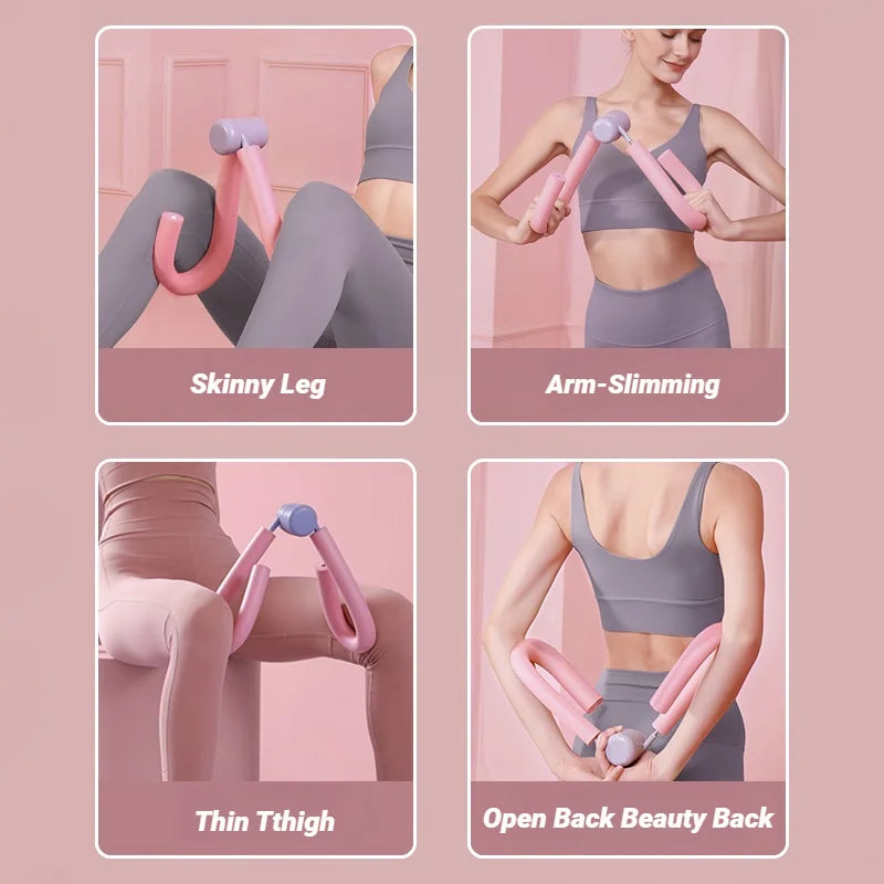 Fitness Leg Clamp Inner Equipment Trainer Accessories Yoga Women'S Home Slim Thighs God Tool Training Beauty Tightening Pelvic