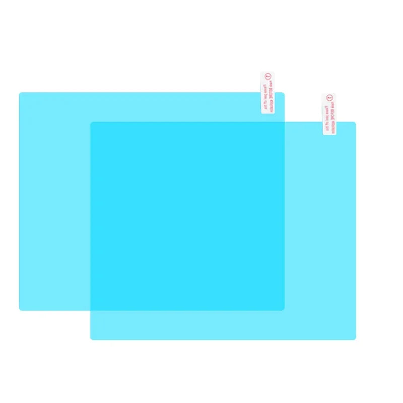 Car Rainproof Film Auto Rearview Mirror Rainproof Anti Fog Film Car Window Clear Film Windproof Protective for Motorcycle Mirror