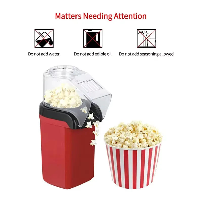 Popcorn machine, fully automatic mini small old-fashioned popcorn puffer machine, children's blasting valley machine, electric