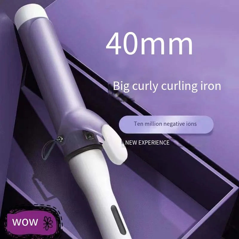 40Mm Curling Barrel Fast Heating Curling Irons Tourmaline Ceramic Curling Iron Large Electric Curler Hair