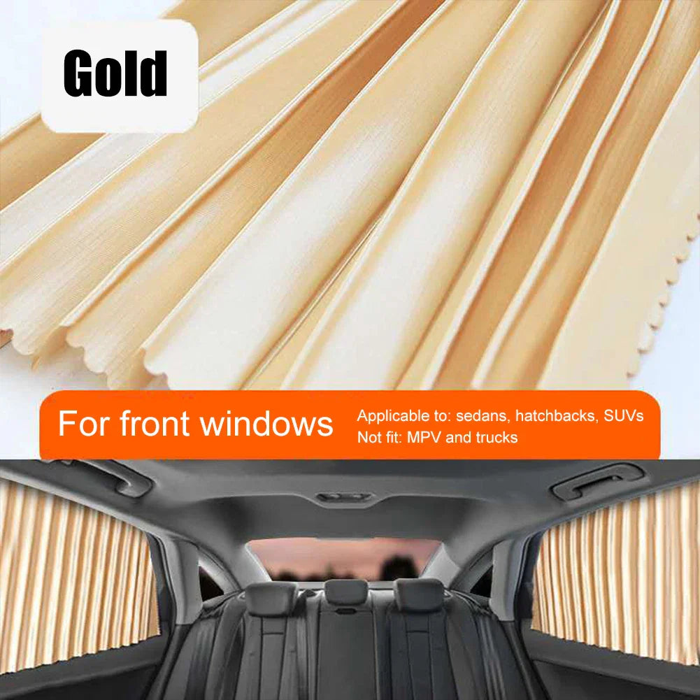 4pcs Car Sunshade Magnetic Side Window Curtain Auto Window Sun Shade Privacy Sun UV Protection Window Shield Car Interior Access