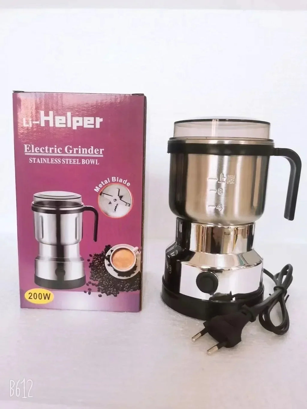 1 Pc Household Ultrafine Baby Food Grinder 300ml Mini Electric Coffee Spice Pepper Grain 2/4 Blade Kitchen Tools & Gadgets Mills