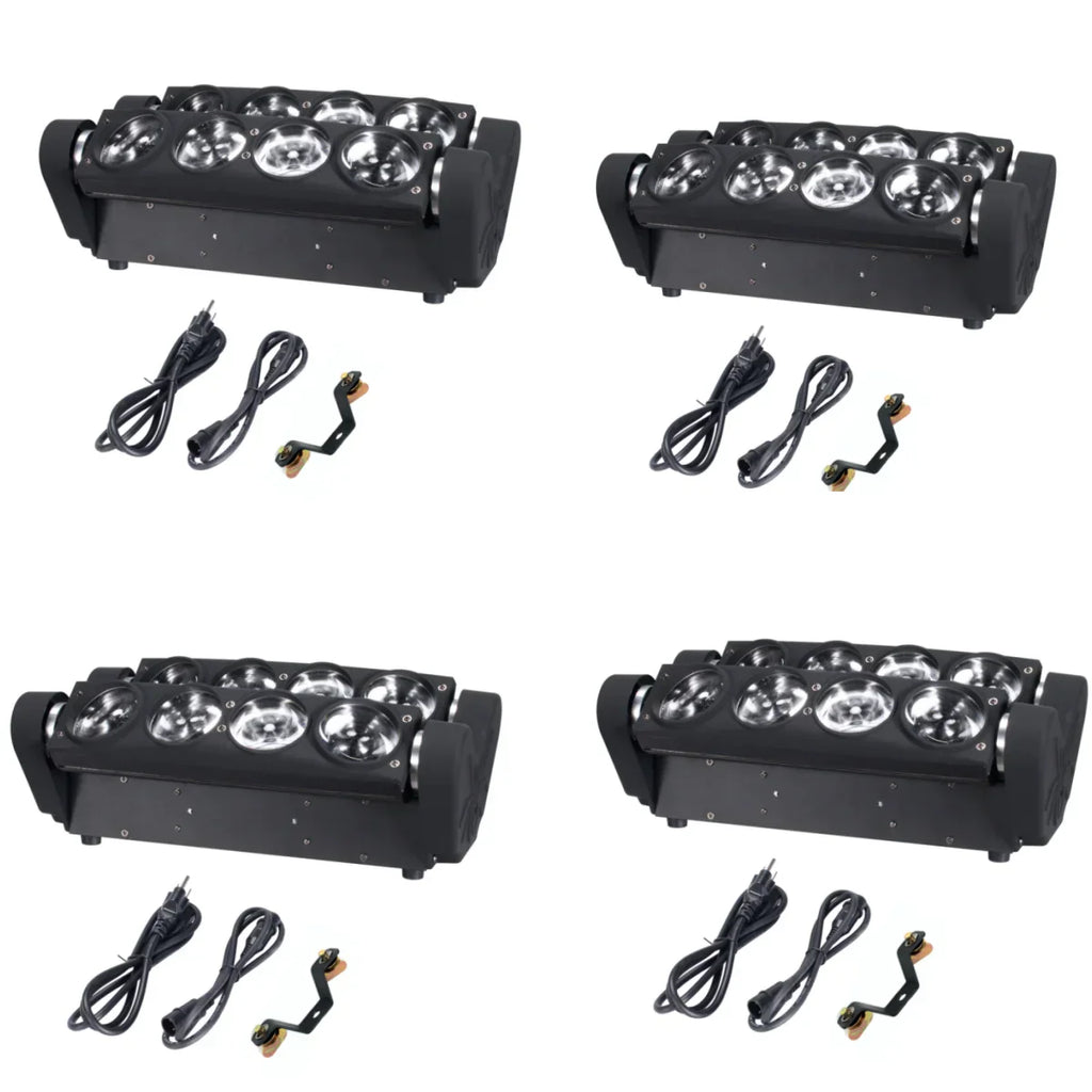 Led 8x15W 4in1 Spider Light  RGBW Party  DJ  Beam Wash Moving Head  DMX Controll Stage Effect